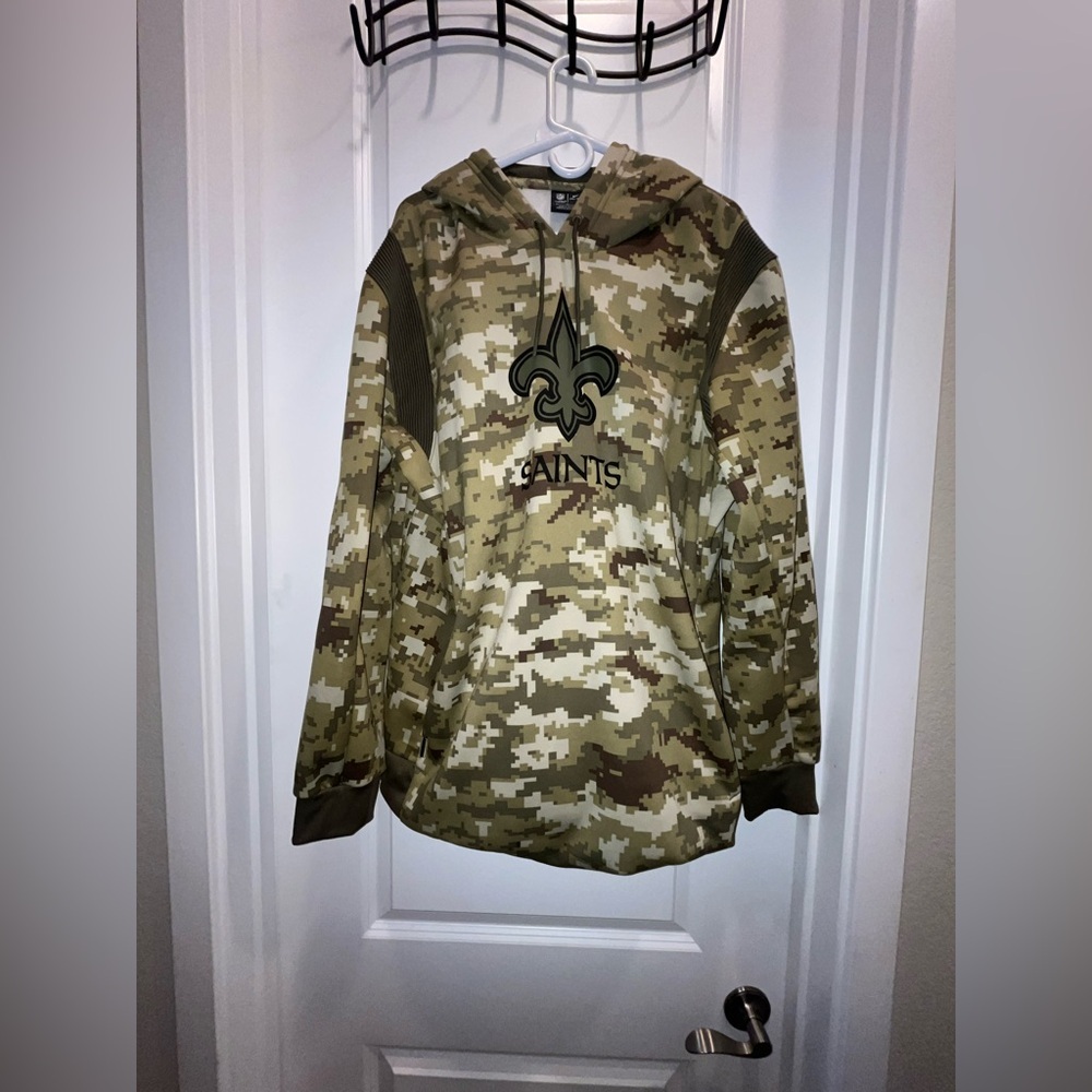 Nike New Orleans Saints Salute to Service STS Hoodie 2021 Men’s - Picture 1 of 4